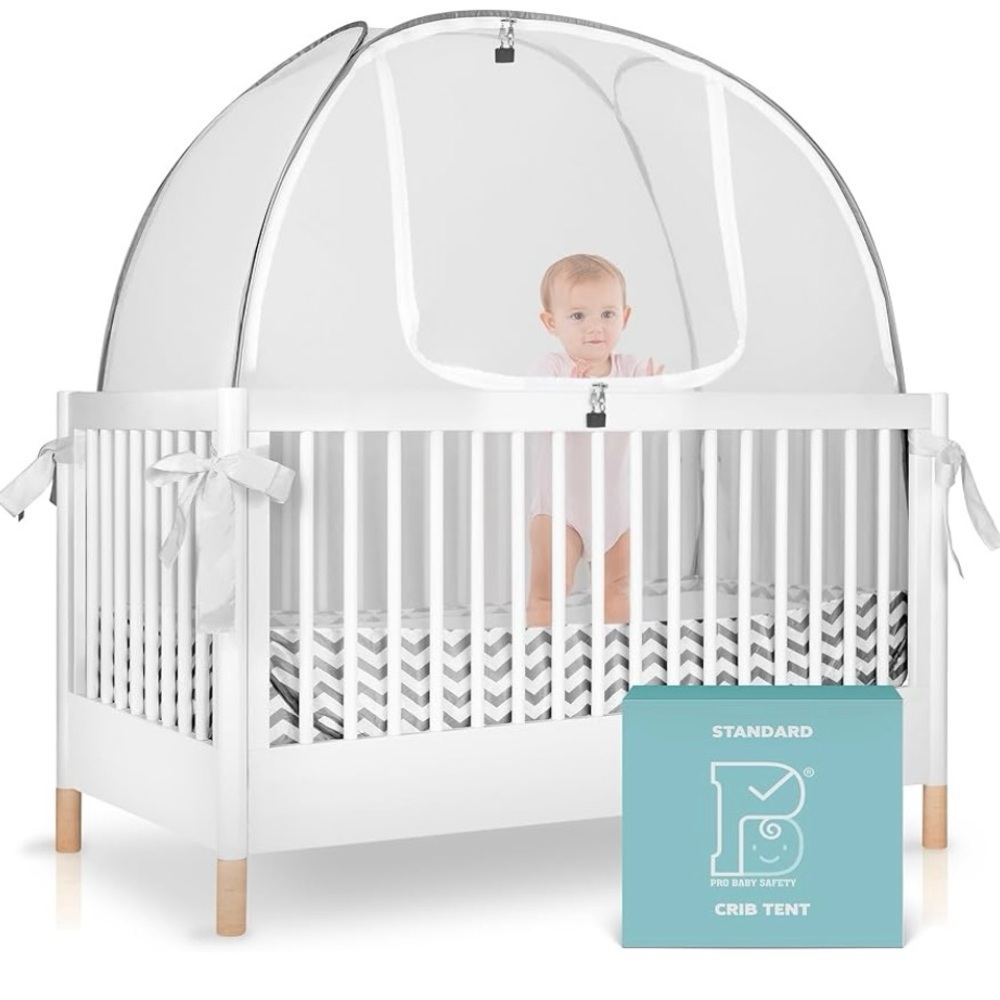 NEW Pro Baby Safety Pop Up Crib Tent